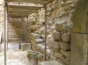 Jižní průčelí západního paláce